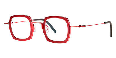 Theo® Broccoli TH BROCCOLI 048 41 - Lipstickred+Fashion Red Eyeglasses