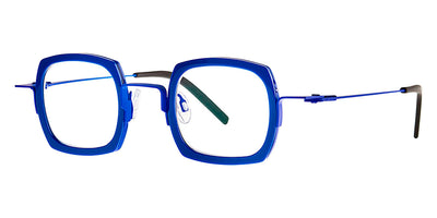 Theo® Broccoli TH BROCCOLI 050 41 - Solid Blue+Mm Electric Blue Eyeglasses