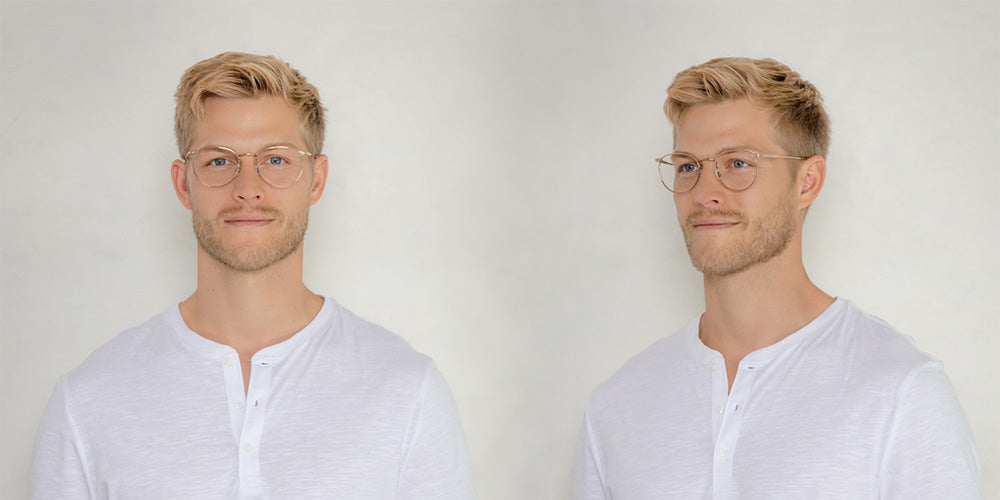 SALT.® BROWER RX SAL BROWER RX 001 51 - Rose Gold Eyeglasses