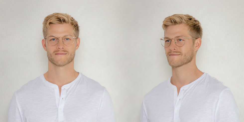 SALT.® BROWER RX SAL BROWER RX 001 51 - Rose Gold Eyeglasses