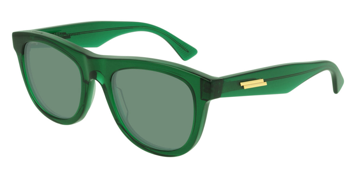 Bottega Veneta® BV1001S - Green / Green Sunglasses