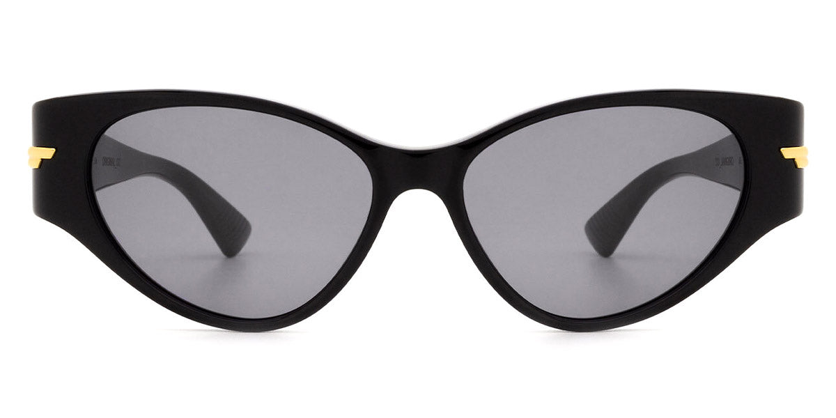 Bottega Veneta® BV1002S - Black / Gray Sunglasses