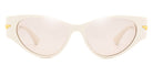 Bottega Veneta® BV1002S - Ivory / Brown Sunglasses