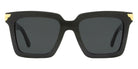 Bottega Veneta® BV1005S - Black / Gray Sunglasses