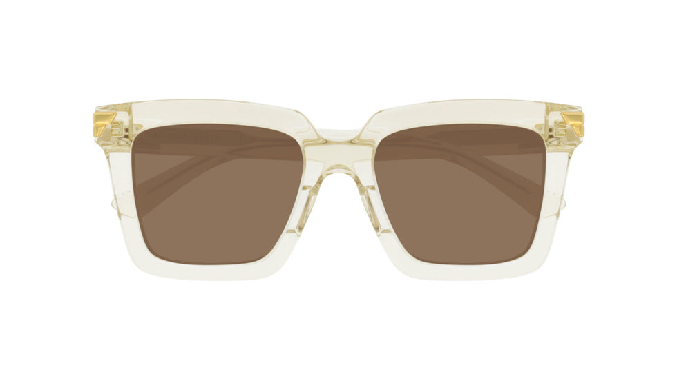 Bottega Veneta® BV1005S - Beige / Brown Sunglasses