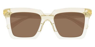Bottega Veneta® BV1005S - Beige / Brown Sunglasses