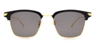 Bottega Veneta® BV1007SK - Gold / Black / Gray Sunglasses