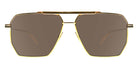 Bottega Veneta® BV1012S - Gold / Brown 3 Sunglasses