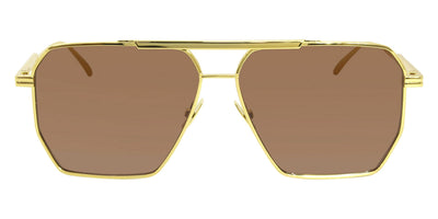 Bottega Veneta® BV1012S - Gold / Brown 5 Sunglasses