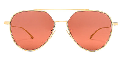 Bottega Veneta® BV1013SK - Gold / Red Sunglasses