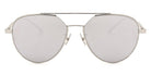 Bottega Veneta® BV1013SK - Silver / Silver Mirrored Sunglasses