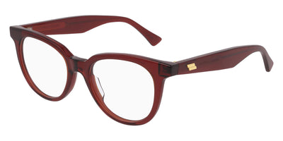 Bottega Veneta® BV1020O - Burgundy Eyeglasses