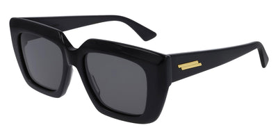 Bottega Veneta® BV1030S - Black / Gray Sunglasses
