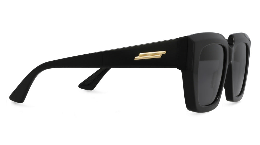 Bottega Veneta® BV1030S - Black / Gray Sunglasses