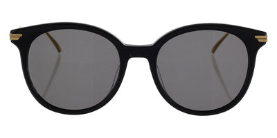 Bottega Veneta® BV1038SA - Gold / Black / Gray Sunglasses