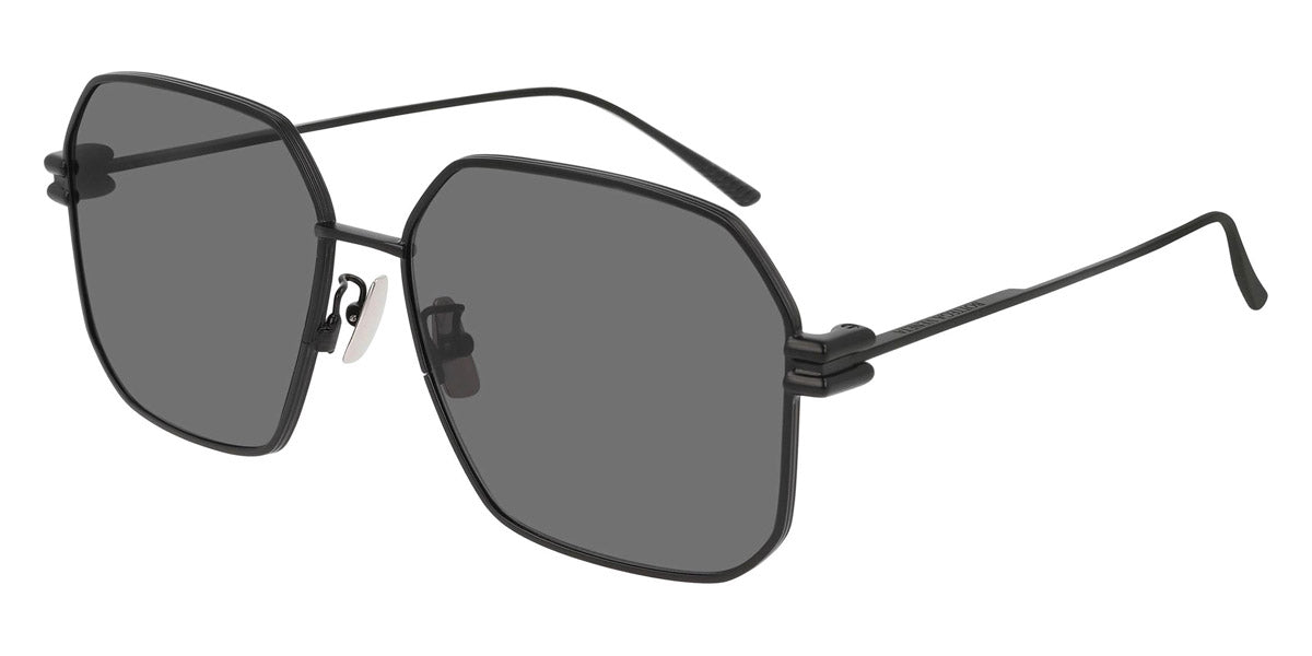 Bottega Veneta® BV1047S - Black / Gray Sunglasses