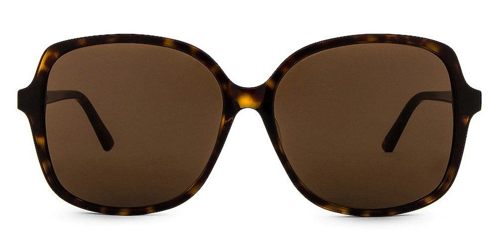 Bottega Veneta® BV1053SA - Havana / Brown Sunglasses