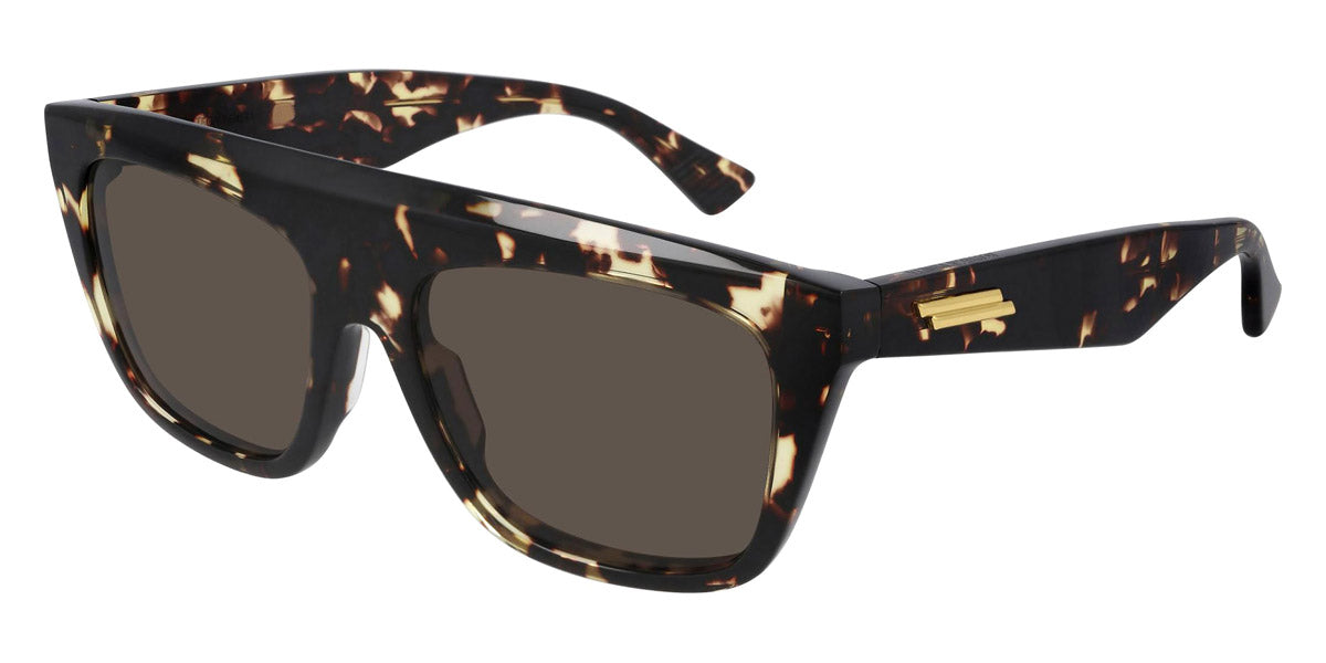 Bottega Veneta® BV1060S - Havana / Brown Sunglasses