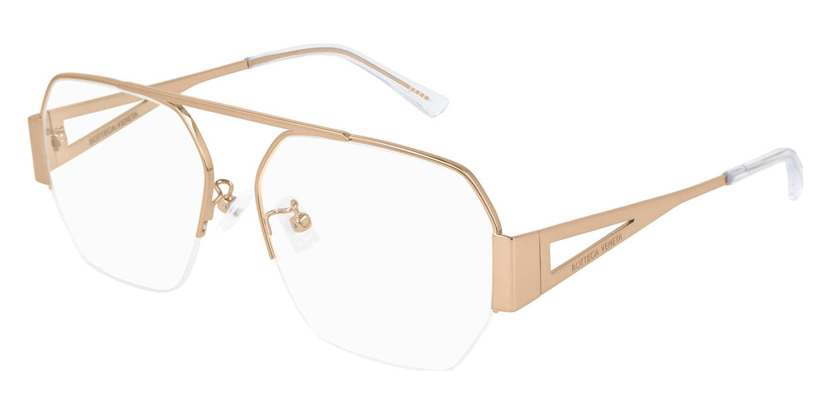 Bottega Veneta® BV1067O - Gold 1 Eyeglasses