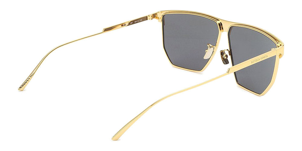 Bottega Veneta® BV1069S - Gold / Gray Sunglasses