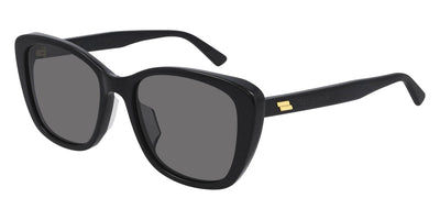 Bottega Veneta® BV1079SK - Black / Gray Sunglasses