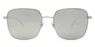 Bottega Veneta® BV1082SK - Silver / Silver Mirrored Sunglasses