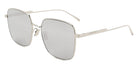 Bottega Veneta® BV1082SK - Silver / Silver Mirrored Sunglasses