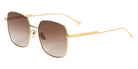 Bottega Veneta® BV1082SK - Gold / Brown Gradient Sunglasses