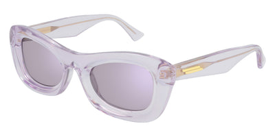 Bottega Veneta® BV1088S - Violet / Violet Flash Sunglasses