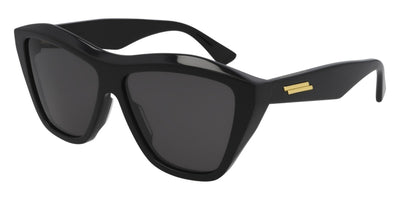 Bottega Veneta® BV1092S - Black / Gray Sunglasses