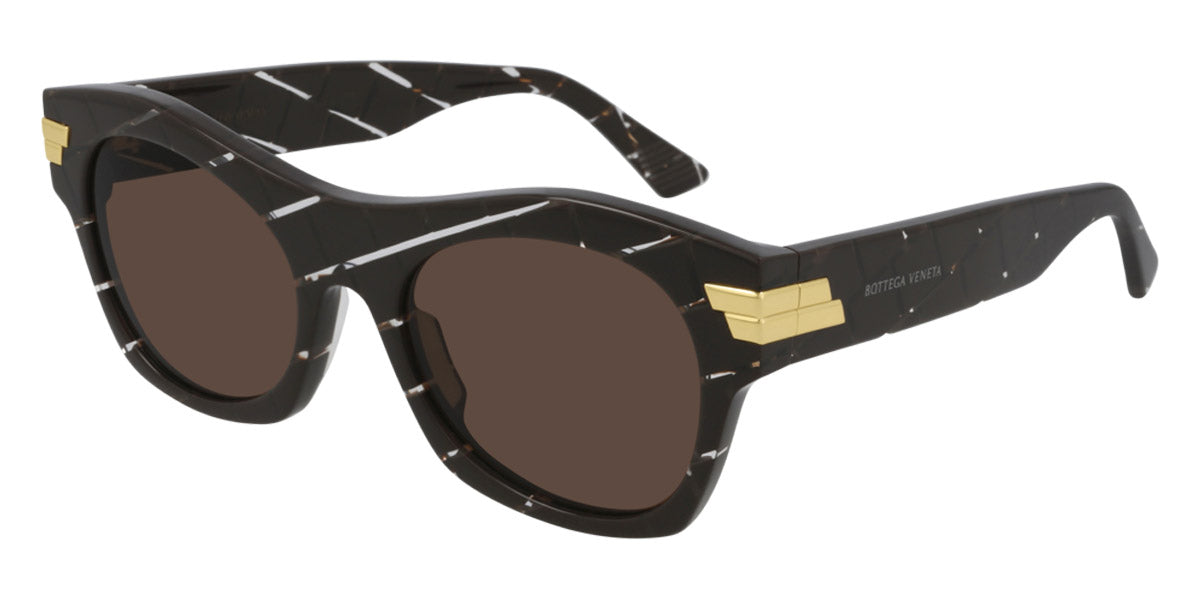 Bottega Veneta® BV1103S - Brown / Brown Sunglasses
