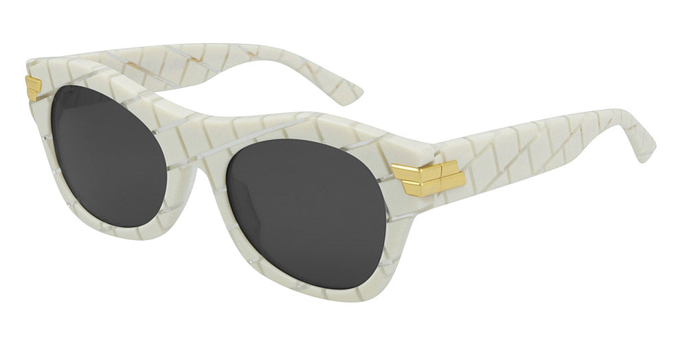 Bottega Veneta® BV1103S - Ivory / Gray Sunglasses