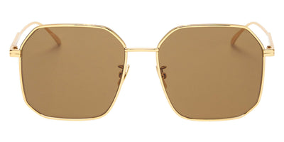 Bottega Veneta® BV1108SA - Gold / Brown 3 Sunglasses