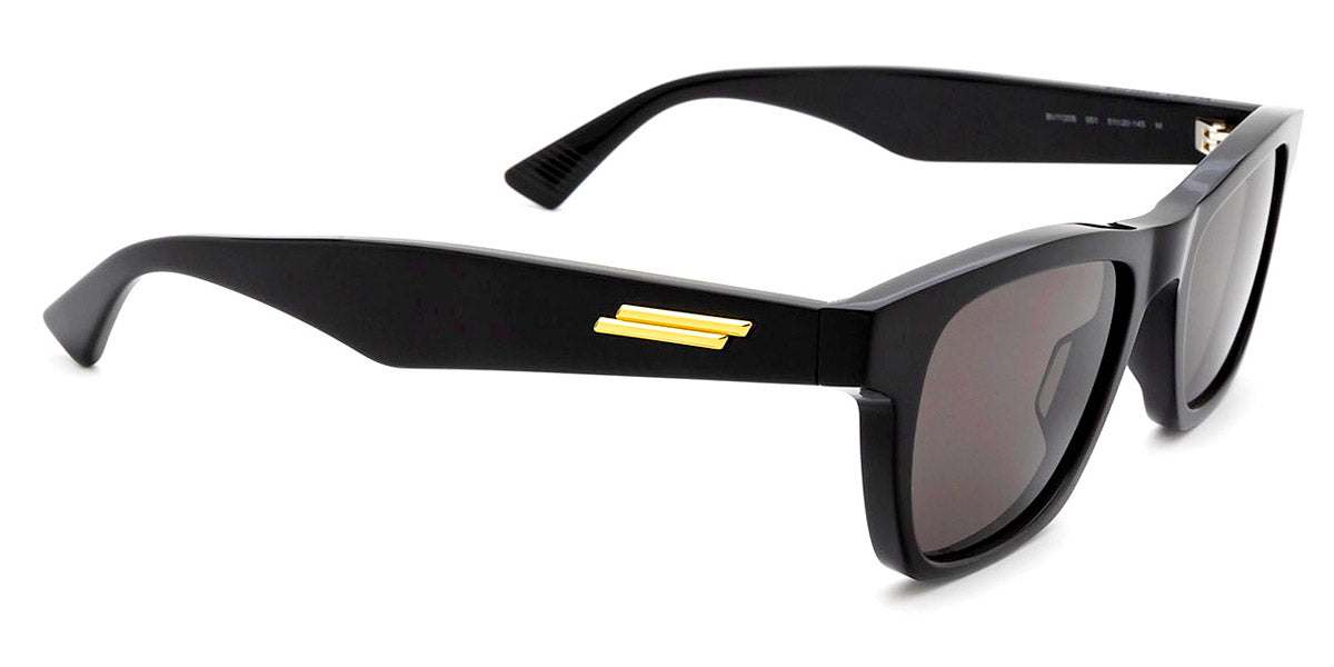 Bottega Veneta® BV1120S - Black / Gray Sunglasses