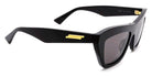 Bottega Veneta® BV1121S - Black / Gray Sunglasses