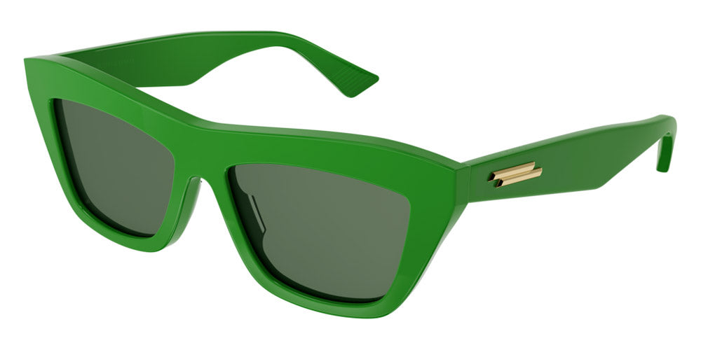 Bottega Veneta® BV1121S - Green / Green Sunglasses