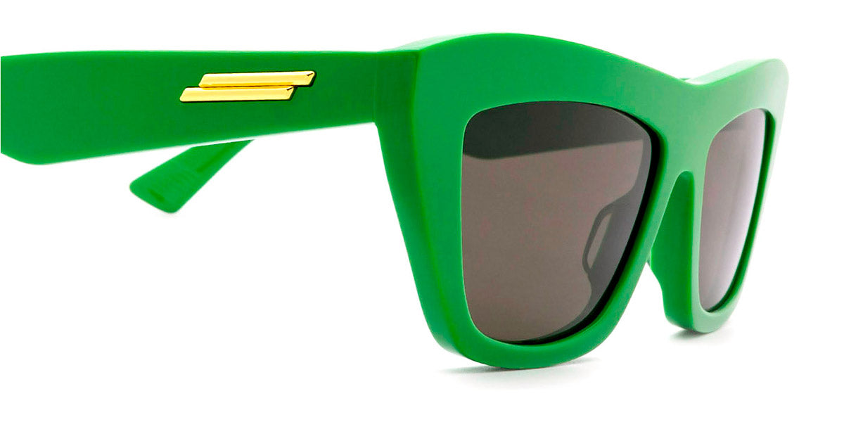 Bottega Veneta Green Cat Eye Unisex Sunglasses BV1121S 005 55