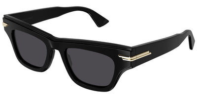 Bottega Veneta® BV1122S - Black / Gray Sunglasses
