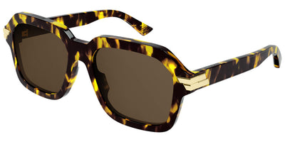 Bottega Veneta® BV1123S - Havana / Brown Sunglasses
