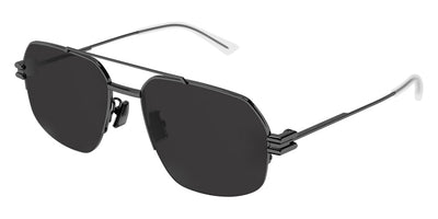 Bottega Veneta® BV1127S - Black / Gray Sunglasses