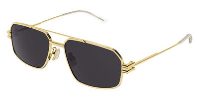 Bottega Veneta® BV1128S - Gold / Gray Sunglasses