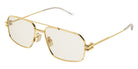 Bottega Veneta® BV1128S - Gold / Yellow Sunglasses