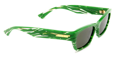 Bottega Veneta® BV1143S - Green / Green Sunglasses