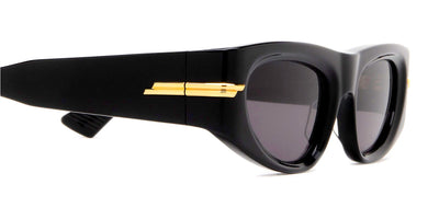 Bottega Veneta® BV1144S - Black / Gray Sunglasses
