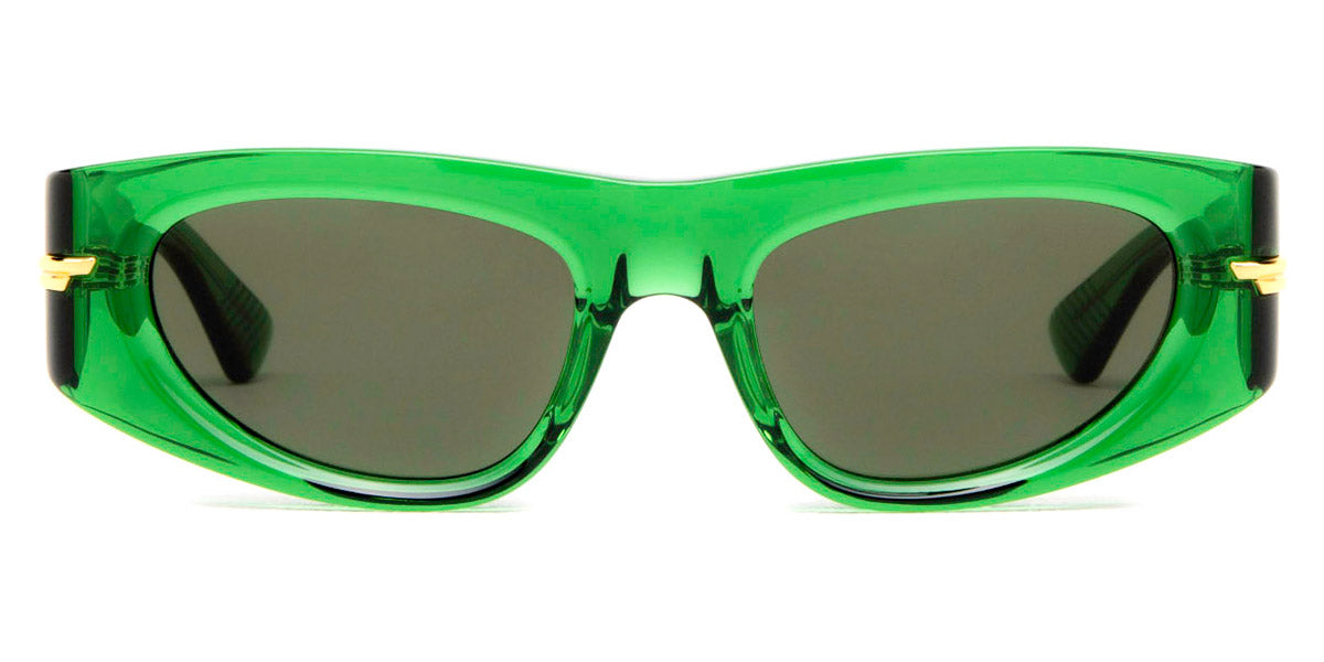 Bottega Veneta® BV1144S - Green / Green Sunglasses