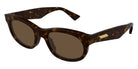 Bottega Veneta® BV1145S - Havana / Brown Sunglasses