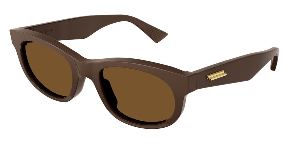 Bottega Veneta® BV1145S - Brown / Brown Sunglasses