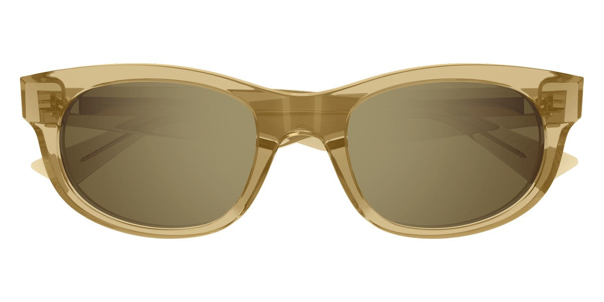 Bottega Veneta® BV1145S - Brown / Bronze Flash Sunglasses
