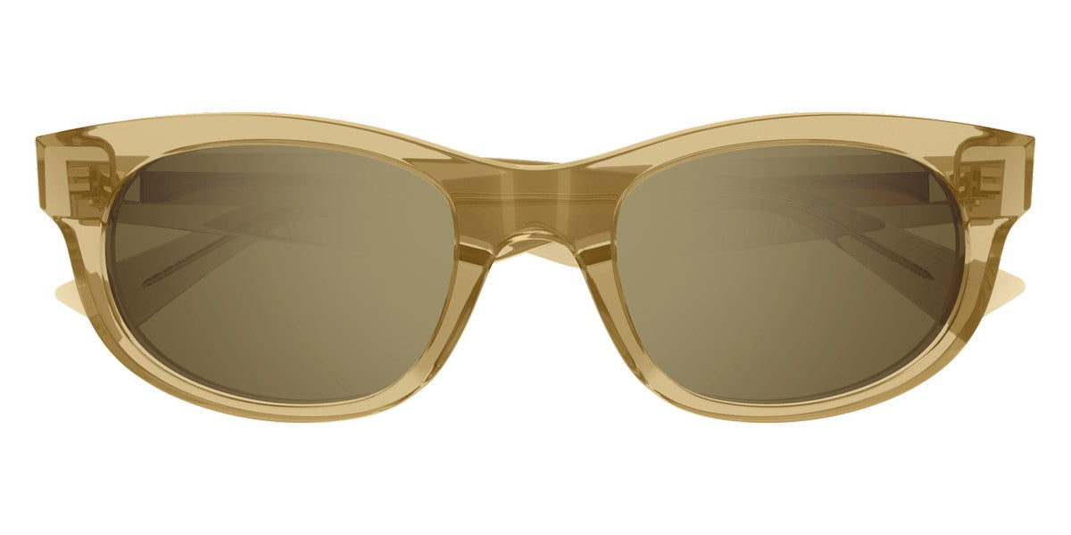 Bottega Veneta® BV1145S - Brown / Bronze Flash Sunglasses