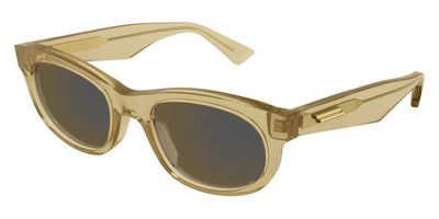Bottega Veneta® BV1145S - Brown / Bronze Flash Sunglasses